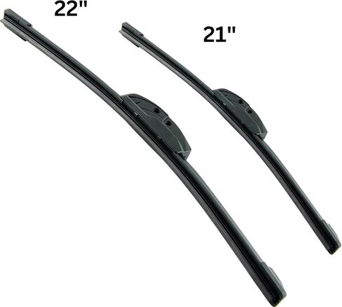 شفرات ممسحة طارد المياه ، ماسحات الزجاج الأمامي ، ماسحات الزجاج الأمامي المتميز لجميع المواسم | شفرات ممسحة الزجاج الأمامي للسيارات ، الرؤية والمتانة الفائقة (1 ، 19) in Kuwait