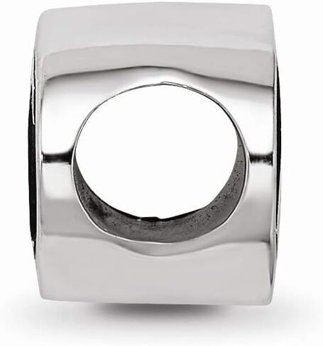 الفضة الإسترليني 15.25mm تشي أوميغا أحرف بيضاوية السحر in Saudi Arabia