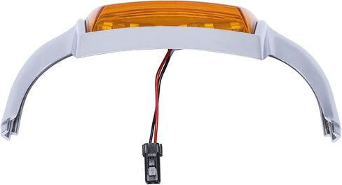 TCT-MOTORPARTS Orange Front Fender Tip Light For Harley Heritage Softail Classic FLSTC Electra Glide Road King FLHT FLT FLHS FLHR 1980-2013 in Saudi Arabia