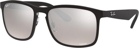 Ray-Ban RB4264 Sunglasses Bundle: RB 4264 601S5J Matte Black Grey Mirror Silver and Universal Anti-slip Silicone Leash in Saudi Arabia