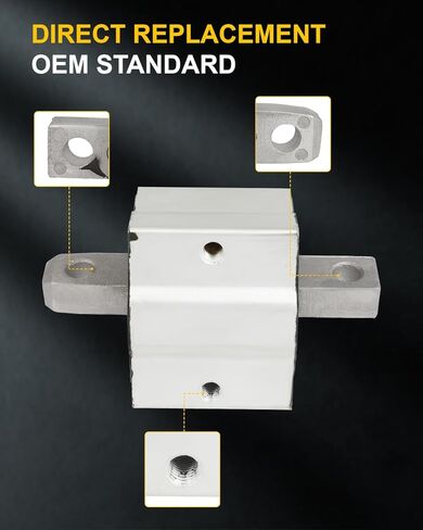 OCPTY Engine Motor Mount Transmission Mount Kit for Mercedes-Benz C230 1997-2000 2002, C280, C43 AMG, E300, SLK32 AMG, SLK320, CLK320, CLK430, CLK55 AMG Automatic Trans # A7060, A7060, A7098 (3PCS) in Saudi Arabia