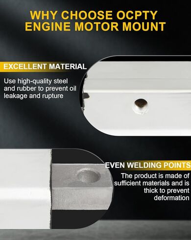 OCPTY Engine Motor Mount Transmission Mount Kit for Mercedes-Benz C230 1997-2000 2002, C280, C43 AMG, E300, SLK32 AMG, SLK320, CLK320, CLK430, CLK55 AMG Automatic Trans # A7060, A7060, A7098 (3PCS) in Saudi Arabia