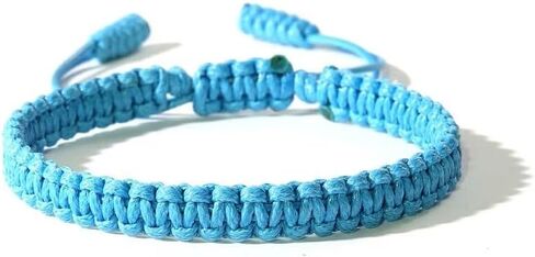 Boho Surfer Bracelets يدويًا خيطًا محبوكًا حبلًا مضفرًا الصيف الصيف الصياد يوجا كابالا حماية أساور صداقة محظوظة للزوجين من الرجال للمجوهرات الشاطئية المضاد للماء in Kuwait
