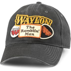 AMERICAN NEEDLE Unisex Waylon Jennings Adjustable Baseball Hat (an-WAYJEN-Parent) in Kuwait