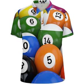 Men's Funny Polo Shirts Golf Shirts Quick-Dry Moisture Wicking Polo Shirts Hawaii Short Sleeve Golf Polo Shirts in Saudi Arabia