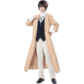 OSIAS Women Anime Upgraded Dazai Osamu Cosplay Costume in Saudi Arabia