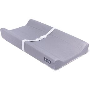 Deluxe Diaper Changing Pad - Removable & Washable Cover | Safety Strap Included | Non-Slip, Waterproof Bottom | Ergonomic Contoured Design for Ultimate Comfort in Saudi Arabia