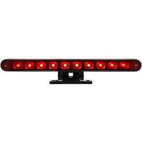 United Pacific 33011 Third Brake Light ، Black ، Red LED/Lens ، 10 LEDS ، قاعدة قاعدة دوارة سوداء in Saudi Arabia