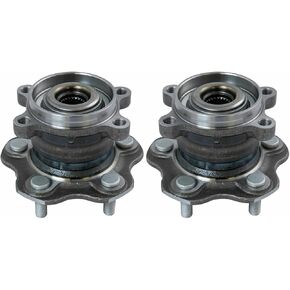 AutoShack Rear Wheel Hub Bearing Pair of 2 Driver and Passenger Side Replacement for 2014-2015 Nissan Rogue Select 2014-2017 Juke 2014-2019 Rogue 2017-2019 Rogue Sport Qashqai AWD 5-Lug HB612537PR in Saudi Arabia