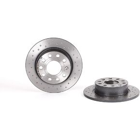 BREMBO 08.9502.1x XTRA UV مغلفة مقطوعة الفرامل الخلفية المغلقة دوار الفرامل Audi/SEAT/SKODA/SKODA (SVW)/VW/VW (FAW)/VW (SVW) OE# 1K0615601AB in Saudi Arabia