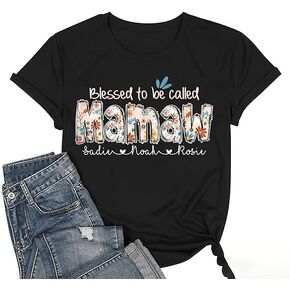 قميص ماما ماما - قميص من النوع الثقيل المخصص للنساء ، يتصل بي المفضل لدي ماما in Kuwait