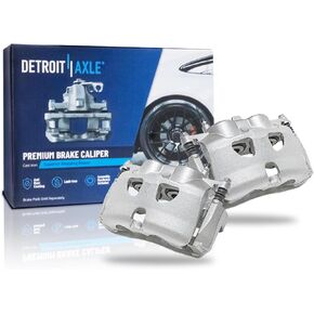 Detroit Axle - الفرجار الفرامل الأمامية مع استبدال قوسين لفورد F -150 Expedition Lincoln Navigator Mark LT - 2PC مجموعة in Saudi Arabia