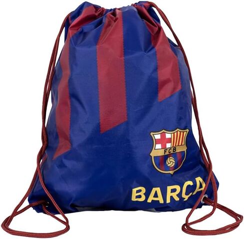 HY-PRO الرسمي المرخص له FC Barcelona Stripe Gym Bag ، الأزرق ، حجم واحد in Kuwait