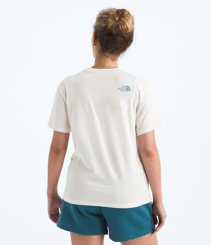 The North Face Evolution Women's Evolution Half Dome Dome Shoreve Tee | قميص القطن مع رسم الشعار in Saudi Arabia
