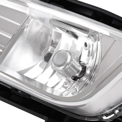 KUAFU Fog Lights Assembly Compatible with 2013-2016 Hyundai Santa Fe Sport Replacement for HY2592141 922014Z000 Bumper Driving Fog Lamps Clear Lens Halogen Driver Side in Saudi Arabia