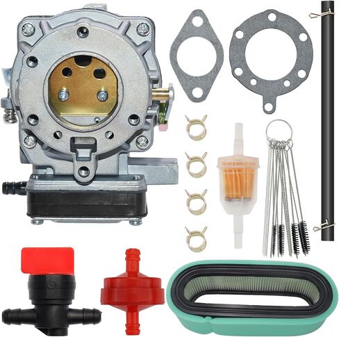 Carburetor for Briggs & Stratton 693480 499306 495181 495026 17.0 18.5 19.5 20 21hp محرك لـ Craftsman LT1000 917270821 V-Twin Toro Lawn Mower Carb مع مرشح الهواء in Saudi Arabia