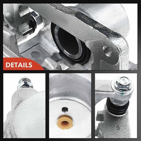 A -Premium Disc -Disc Cariper Assembly مع قوس متوافق مع نماذج KIA المختارة - Sedona 2015 2017 2017 2018 2019 2020 2021 V6 3.3L - Driver الخلفية وجانب الركاب in Saudi Arabia