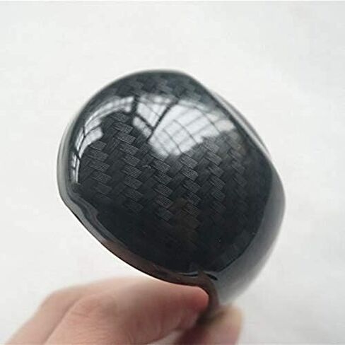 Sport Style Carbon Fiber Print Gear Shift Knob Cover Trim for Mazda 2 3 6 CX-3 in Saudi Arabia