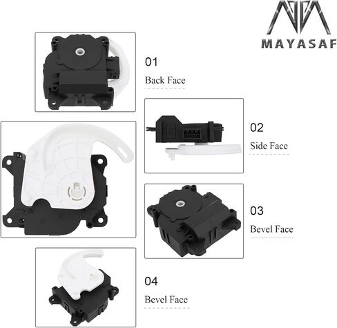 MAYASAF HVAC HEATER AIR AIR AIR AREATOR ARTUARATOR HONDA 2011-2017 ODYSSEY 2011-2015 PILOT ، 2009-2014 ACURA TL 2015-2020 TLX 2010-13 ZDX MDX ، A/C AIR DOOR ACTUAR in Saudi Arabia