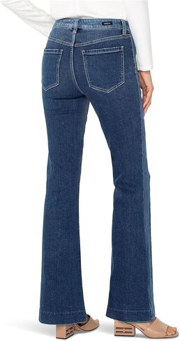 Liverpool Women's Hannah Flare with Blocking Details Mid-Rise Jeans 30" Inseam in Saudi Arabia