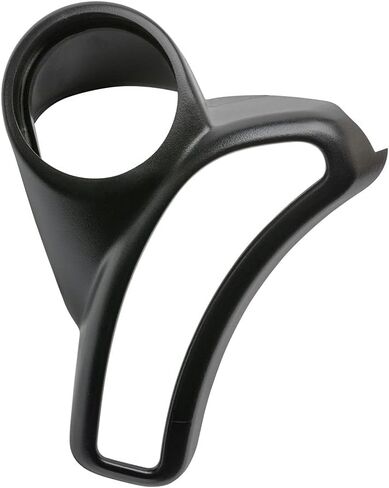 Glowshift Black Single Dashboard Gauge Pod متوافق مع Chevy Corvette 2005-2013 - ABS Plastic - Mounts (1) 2-1/16 " in Saudi Arabia