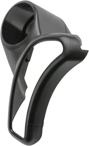 Glowshift Black Single Dashboard Gauge Pod متوافق مع Chevy Corvette 2005-2013 - ABS Plastic - Mounts (1) 2-1/16 " in Saudi Arabia
