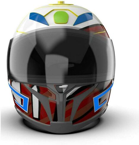 Light Strip For Motorcycle Helmet DIY Night Signal Light Luminous Stripe Sticker Motorcycle Light Strip Luminous Stickers Night Super brightness Water Resistant in Saudi Arabia