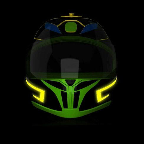 Light Strip For Motorcycle Helmet DIY Night Signal Light Luminous Stripe Sticker Motorcycle Light Strip Luminous Stickers Night Super brightness Water Resistant in Saudi Arabia
