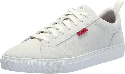 Hugo Men's Essential Cupsole Soede Low Top Sneaker in Saudi Arabia