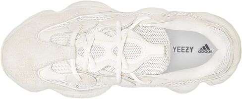 Adidas Mens Yeezy 500 Lace Up Sneakers Shoes - White - Size 9 M in Saudi Arabia