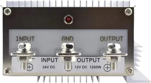 1pc 24V to 12V 13.8V 100A Step Down Converter Voltage Regulator Reducer 24VDC to 12VDC Module(24V to 13.8V 100A) in Kuwait