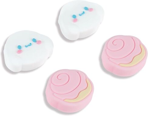Switch Thumb Grip Caps,4PCS Soft Silicone Joystick Cover,Cute Analog Stick Cap Compatible with Nintendo Switch/OLED/Lite in Kuwait