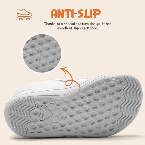 Watelves Toddler Little Kids Wide Barefoot Shoes Boys Girls Winter Top Top Sidealist Sneakers Calkle Boots Leather Leather Gress Shole Swing بشكل طبيعي in Saudi Arabia