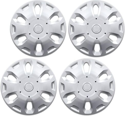 GRAND ORANGE Wheel Covers Hub Caps Full Rim Hubs 1 pcs Compatible with Ford Transit Connect Van 2010-2013 9T1Z1130A, 9T161130AA in Saudi Arabia
