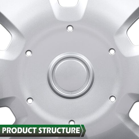 GRAND ORANGE Wheel Covers Hub Caps Full Rim Hubs 1 pcs Compatible with Ford Transit Connect Van 2010-2013 9T1Z1130A, 9T161130AA in Saudi Arabia