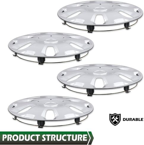 GRAND ORANGE Wheel Covers Hub Caps Full Rim Hubs 1 pcs Compatible with Ford Transit Connect Van 2010-2013 9T1Z1130A, 9T161130AA in Saudi Arabia