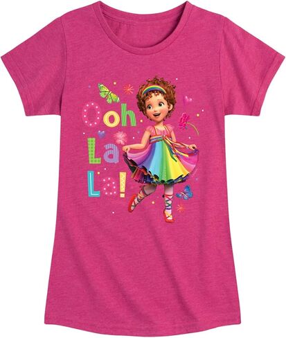 Disney - Fancy Nancy - Rainbow Dress - Toddler and Youth Girls Short Sleeve Graphic T-Shirt in Saudi Arabia