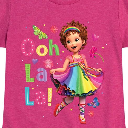 Disney - Fancy Nancy - Rainbow Dress - Toddler and Youth Girls Short Sleeve Graphic T-Shirt in Saudi Arabia