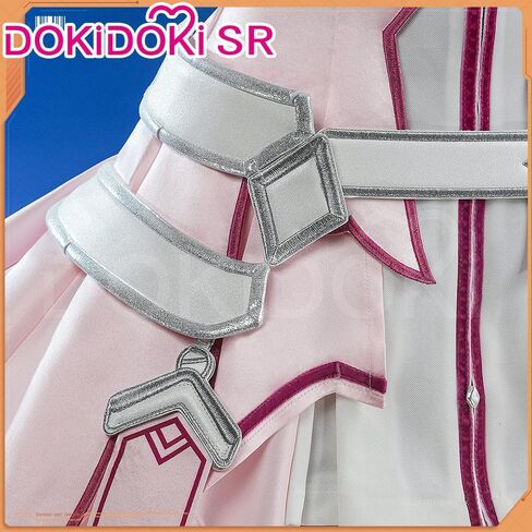 KIRA KIRA Yuuki Asuna Cosplay Doki-SR Sword Art Online The Goddess of Creation Asuna Cosplay Costume Sao Uniform Dress in Saudi Arabia