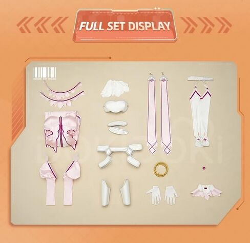 KIRA KIRA Yuuki Asuna Cosplay Doki-SR Sword Art Online The Goddess of Creation Asuna Cosplay Costume Sao Uniform Dress in Saudi Arabia