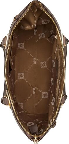 Anne Klein New recruits Dome Satchel, Midnight/Chestnut in Saudi Arabia
