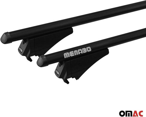 Omac Roof Rack Cross Bars Carrier Luggage For Hyundai Ioniq 5 2022-2025 Silver 2x in Kuwait