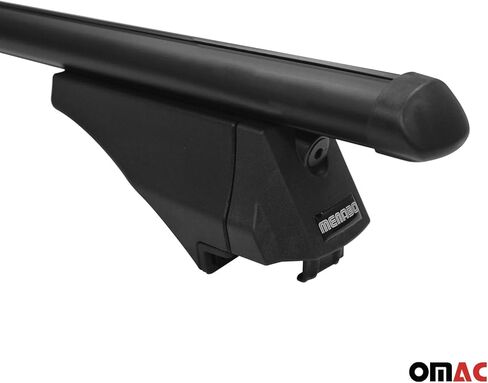 Omac Roof Rack Cross Bars Carrier Luggage For Hyundai Ioniq 5 2022-2025 Silver 2x in Kuwait