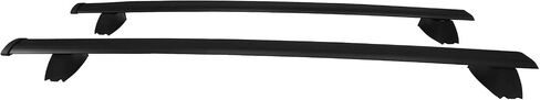 IKON MOTORSPORTS, Roof Rack Compatible with 2011-2021 Jeep Grand Cherokee & 2022 Grand Cherokee WK, Black Top Roof Rack Cross Bar Cargo Luggage Carrier Aluminum W/Locks 2PCS in Saudi Arabia