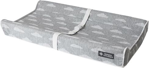 Deluxe Diaper Changing Pad - Removable & Washable Cover | Safety Strap Included | Non-Slip, Waterproof Bottom | Ergonomic Contoured Design for Ultimate Comfort in Saudi Arabia