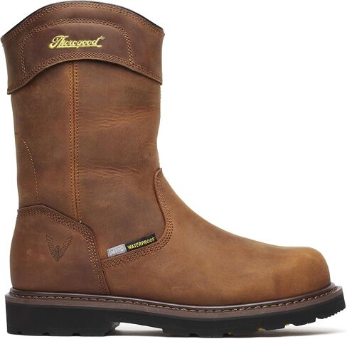 Thorogood 11 "I-Met Men's Boot ، Industrial & Construction Boots ، مقاوم للماء ، إصبع القدم الصلب ، مقاوم للانزلاق ، جلد متين ، حصان مجنون-9 م in Kuwait