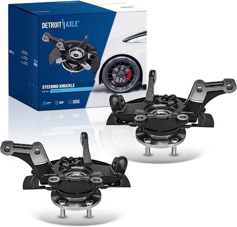 Detroit Axle-Pront 2PC Dekincles Touring for 2002-2006 Nissan Altima 2004-2008 Maxima ، 2 مفاصل التوجيه وحمل العجلات استبدال مجموعة محور in Saudi Arabia
