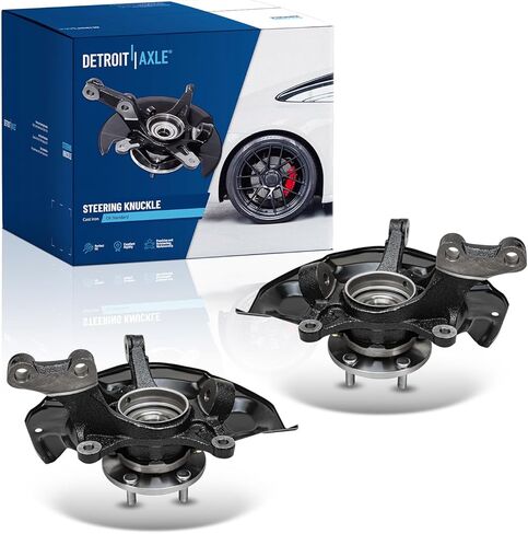 Detroit Axle - Pront 2pc Dekinters Touring for Lexus RX330 RX350 RX400H Toyota Highlander ، 2 مفاصل توجيه ومحامل محور العجلات in Saudi Arabia