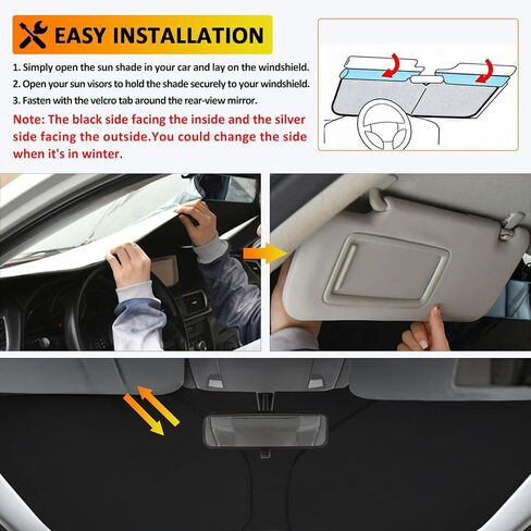D-Lumina Windshield Sun Shade American Flag for 2019-2023 Toyota RAV4، واقي واقي من الشمس الأمامي قابل للطي، RAV-4 SUV Adventure، Hybrid Prime LE، TRD Off-Road، XLE، XLE Premium، غطاء داخلي محدود in Kuwait