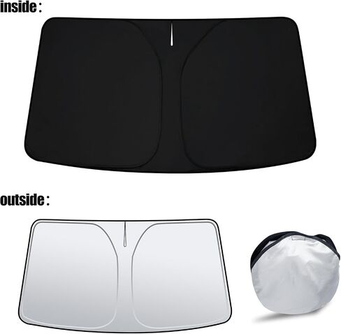 D-Lumina Windshield Sun Shade American Flag for 2019-2023 Toyota RAV4، واقي واقي من الشمس الأمامي قابل للطي، RAV-4 SUV Adventure، Hybrid Prime LE، TRD Off-Road، XLE، XLE Premium، غطاء داخلي محدود in Kuwait